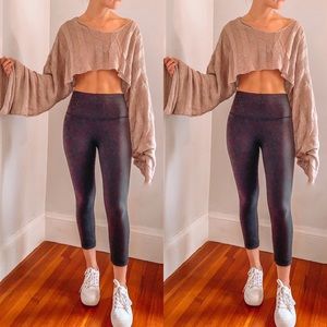 Sparkle Knit Cropped Sweater